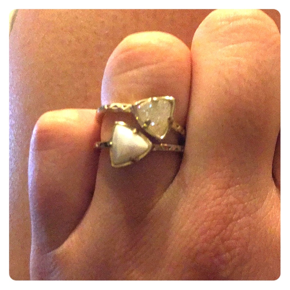 Set of size 7 Kendra scott rings!